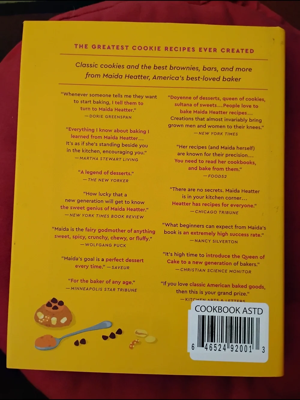 Cookies Are Magic Cookbook — Yellow Cover